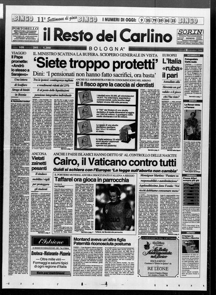 Il Resto del Carlino : giornale dell'Emilia